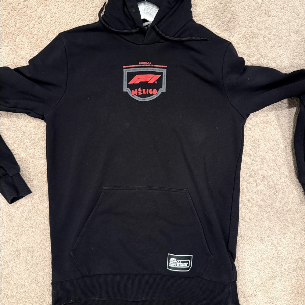 Puma Black and Red F1 Mexico Hoodie